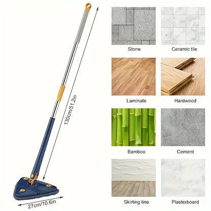Triangular 360° Rotating Mop