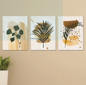 Set of 3 Wooden Wall Art Phototile Frames