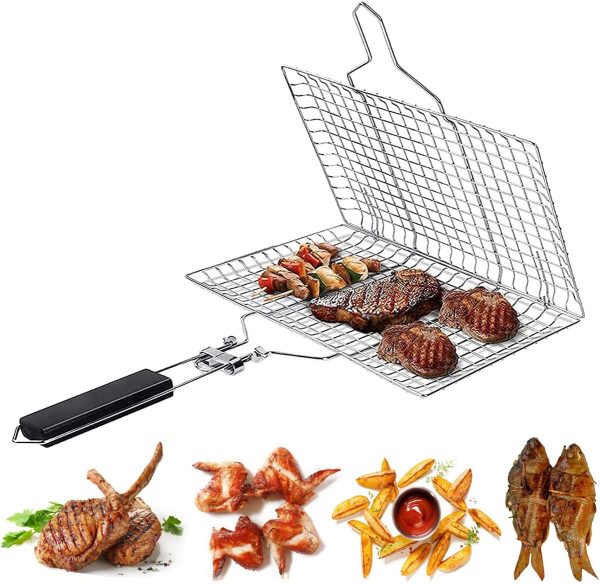 Stainless Steel BBQ Hand Grill