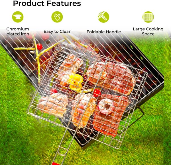 Stainless Steel BBQ Hand Grill