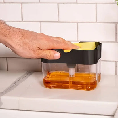 Soap Pump with Sponge Holder