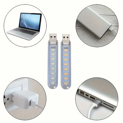 USB Powered LED Light | Portable Night Lamp for Study & Travel
