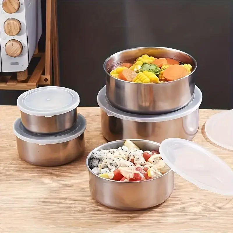 Stainless Steel Bowl Set of 5