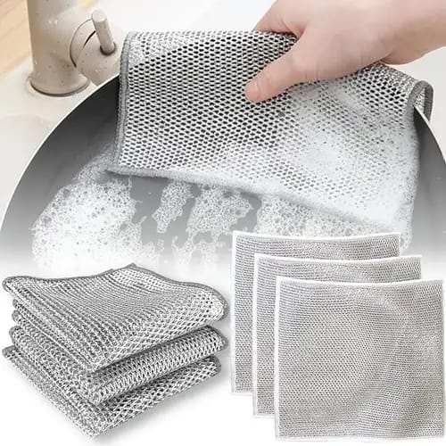Dish Washing Wire Cleaning Cloth