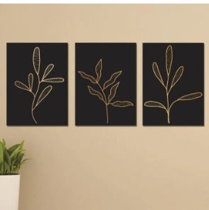 Set of 3 Wooden Wall Art Phototile Frames