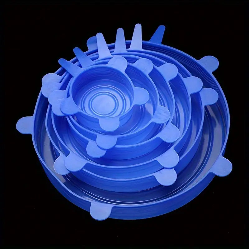 Silicone Stretch Lids (6 Pcs)