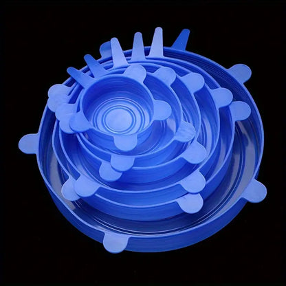 Silicone Stretch Lids (6 Pcs)