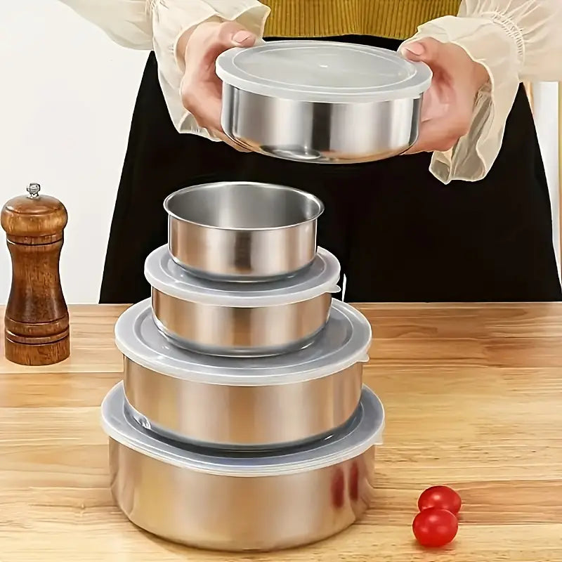 Stainless Steel Bowl Set of 5