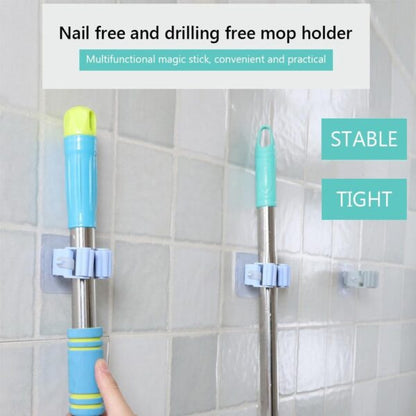 Self Adhesive Mop & Broom Holder 3Pcs