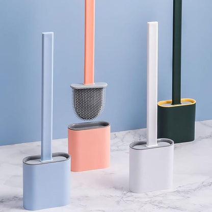 Silicone Toilet Brush with Holder