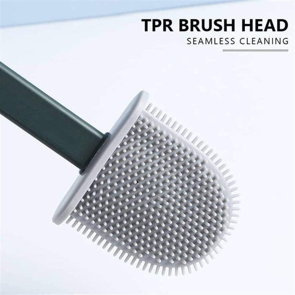 Silicone Toilet Brush with Holder